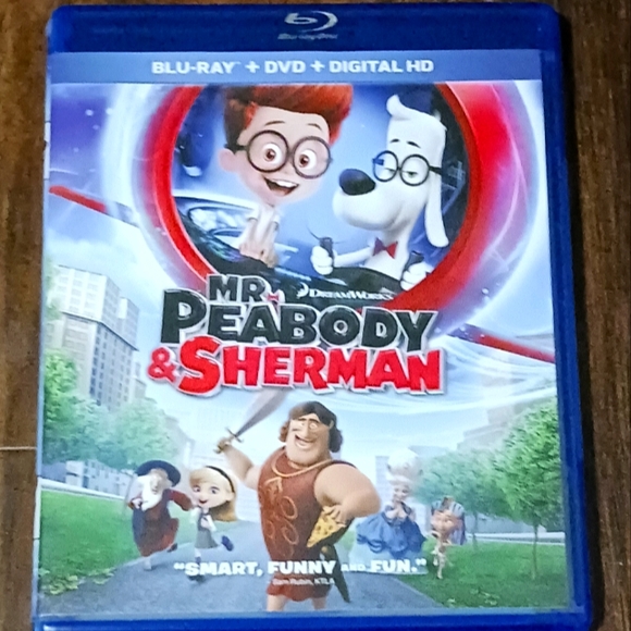 Dreamworks | Media | Dreamworks Mr Peabody Sherman On Bluray Dvd | Poshmark